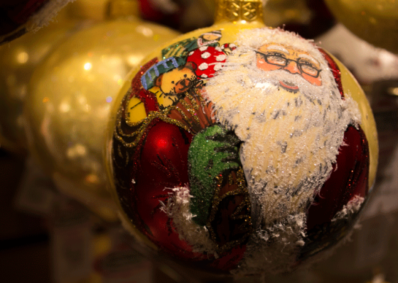 This Santa, hand-painted in Poland is so quintessentially Christmas. I don't think I'd ever leave home for the holidays, unless it were to visit the European Christmas markets. This ornament makes me feel like I'm strolling the markets now with mulled wine between my winter gloves.